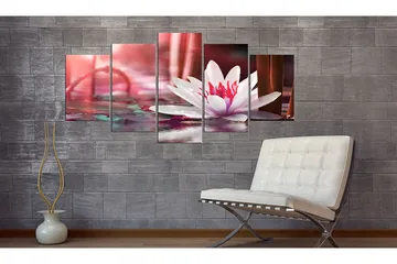 Tavla Amaranthine Lotus 200x100 - Artgeist sp. z o. o. - Inredning & dekor - Tavlor & konst - Canvastavla