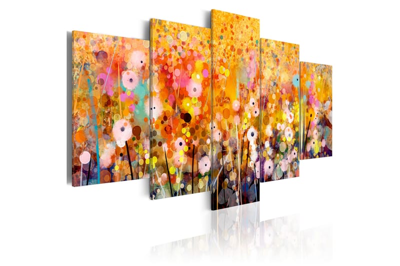 TAVLA Amber Garden 200x100 - Artgeist sp. z o. o. - Inredning & dekor - Tavlor & konst - Canvastavla