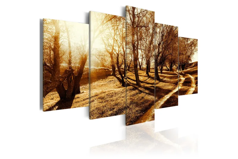 Tavla Amber Orchard 100x50 - Artgeist sp. z o. o. - Inredning & dekor - Tavlor & konst - Canvastavla