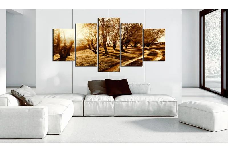 Tavla Amber Orchard 100x50 - Artgeist sp. z o. o. - Inredning & dekor - Tavlor & konst - Canvastavla