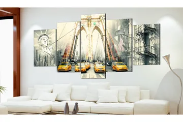 Tavla American Metropolis 100x50 - Artgeist sp. z o. o. - Inredning & dekor - Tavlor & konst - Canvastavla