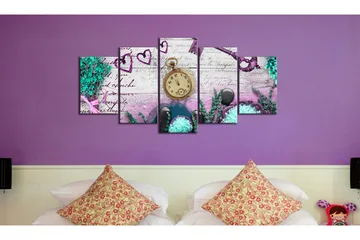 Tavla Amethyst Composition 200x100 - Artgeist sp. z o. o. - Inredning & dekor - Tavlor & konst - Canvastavla