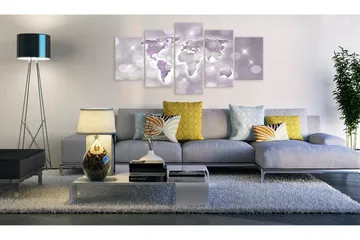 Tavla Amethyst World 100x50 - Artgeist sp. z o. o. - Inredning & dekor - Tavlor & konst - Canvastavla