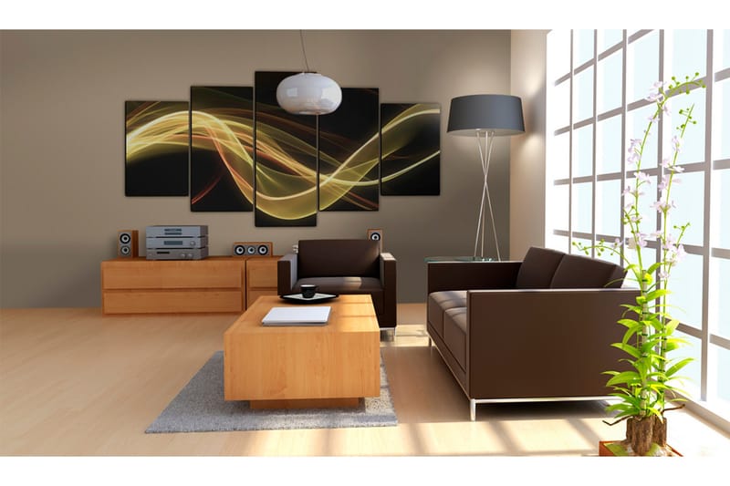 Tavla An Abstract Smoke-Screen 100x50 - Artgeist sp. z o. o. - Inredning & dekor - Tavlor & konst - Canvastavla