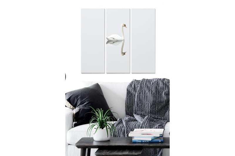 Tavla Animal 3-Pack Flerfärgad 20X50 - 20x50 cm - Inredning & dekor - Tavlor & konst - Canvastavla