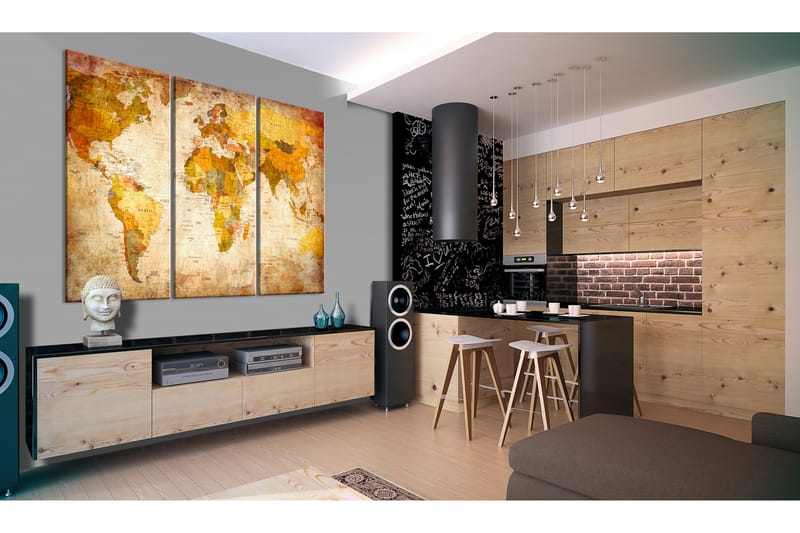 Tavla Antik Resa 120X80 Flerfärgad - Artgeist sp. z o. o. - Inredning & dekor - Tavlor & konst - Canvastavla