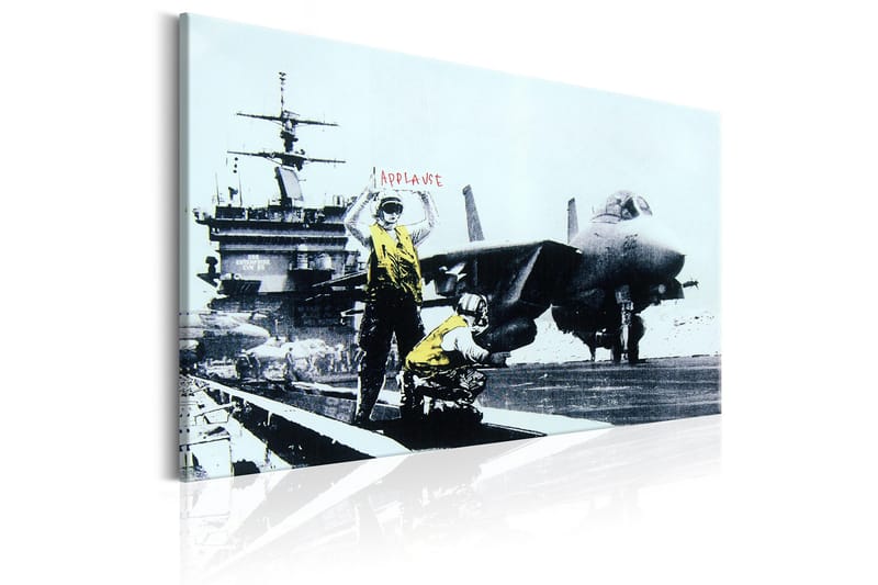 Tavla Applause by Banksy 90x60 - Artgeist sp. z o. o. - Inredning & dekor - Tavlor & konst - Canvastavla