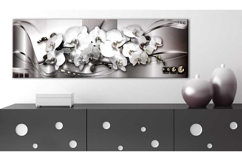 Tavla Arrangement Of Flowers Ii 150X50 Vit - Artgeist sp. z o. o. - Inredning & dekor - Tavlor & konst - Canvastavla