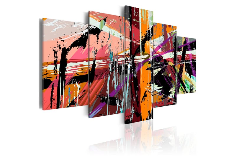 Tavla Artistic Madness 100x50 - Artgeist sp. z o. o. - Inredning & dekor - Tavlor & konst - Canvastavla