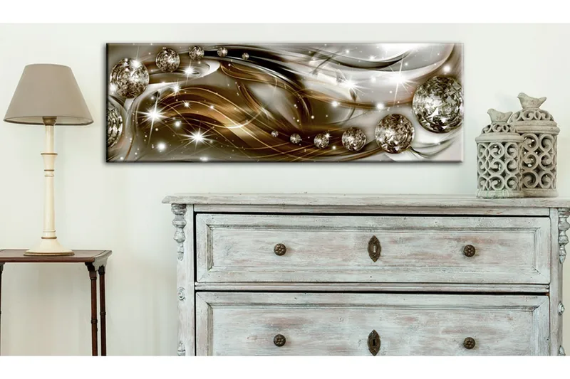 Tavla Artistic Ribbons 150x50 - Artgeist sp. z o. o. - Inredning & dekor - Tavlor & konst - Canvastavla