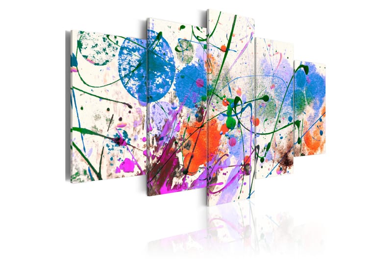 Tavla Artist'S Fun 100X50 Flerfärgad - Artgeist sp. z o. o. - Inredning & dekor - Tavlor & konst - Canvastavla