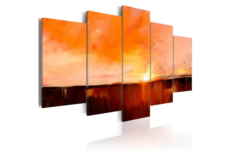 Tavla August Heat 100x50 - Artgeist sp. z o. o. - Inredning & dekor - Tavlor & konst - Canvastavla