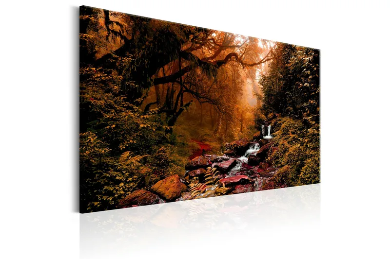 Tavla Autumn Waterfall 120x80 - Artgeist sp. z o. o. - Inredning & dekor - Tavlor & konst - Canvastavla