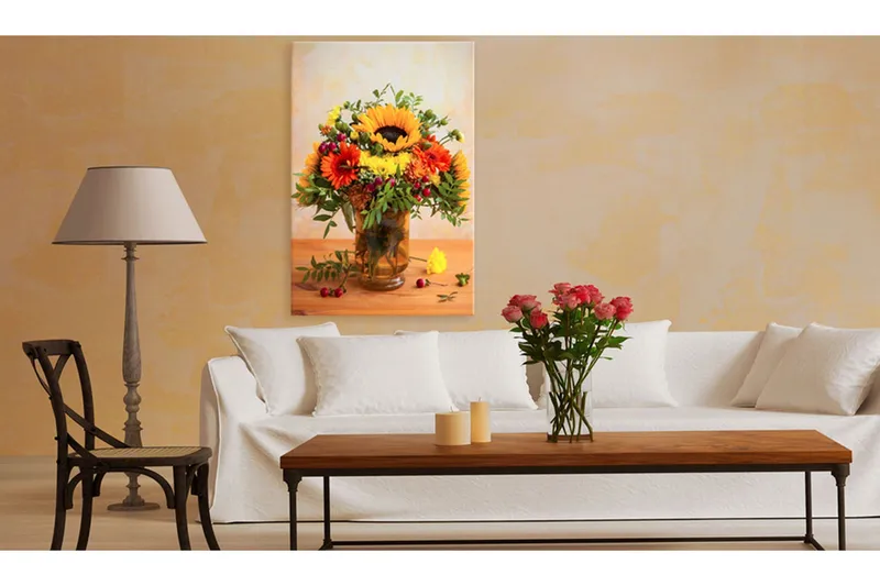 Tavla Autumnal Flowers 60x90, Artgeist sp. z o. o.