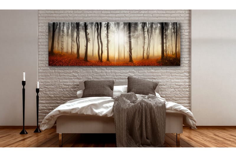 Tavla Autumnal Fog 150x50 - Artgeist sp. z o. o. - Inredning & dekor - Tavlor & konst - Canvastavla