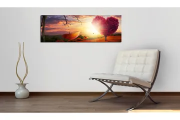 Tavla Autumnal Heart 135x45 - Artgeist sp. z o. o. - Inredning & dekor - Tavlor & konst - Canvastavla