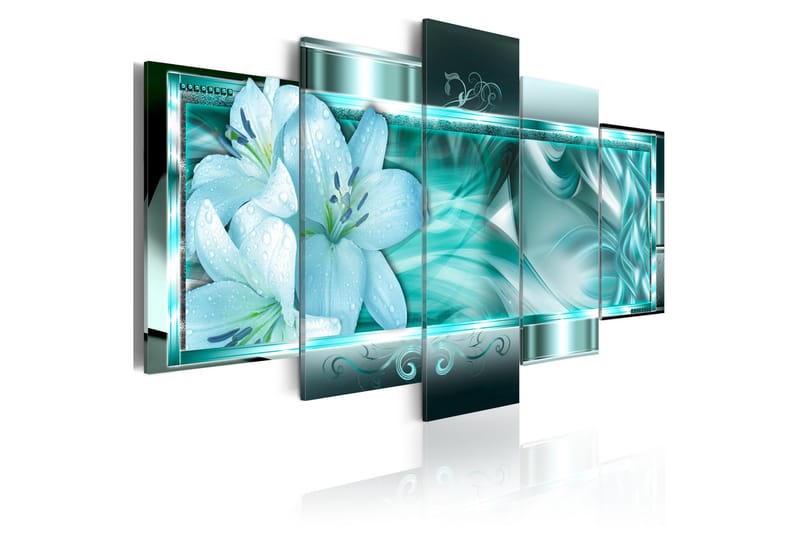Tavla Azure Dream 100X50 Blå - Artgeist sp. z o. o. - Inredning & dekor - Tavlor & konst - Canvastavla