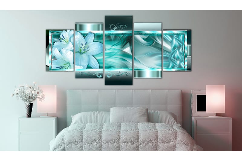 Tavla Azure Dream 100X50 Blå - Artgeist sp. z o. o. - Inredning & dekor - Tavlor & konst - Canvastavla