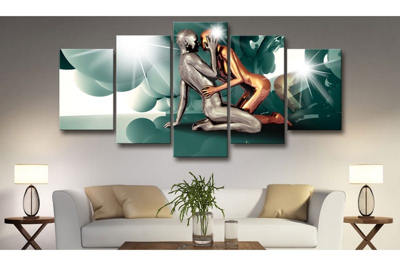 Tavla Azure Love 100x50 - Artgeist sp. z o. o. - Inredning & dekor - Tavlor & konst - Canvastavla