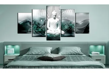 Tavla Azure Meditation 100x50 - Artgeist sp. z o. o. - Inredning & dekor - Tavlor & konst - Canvastavla