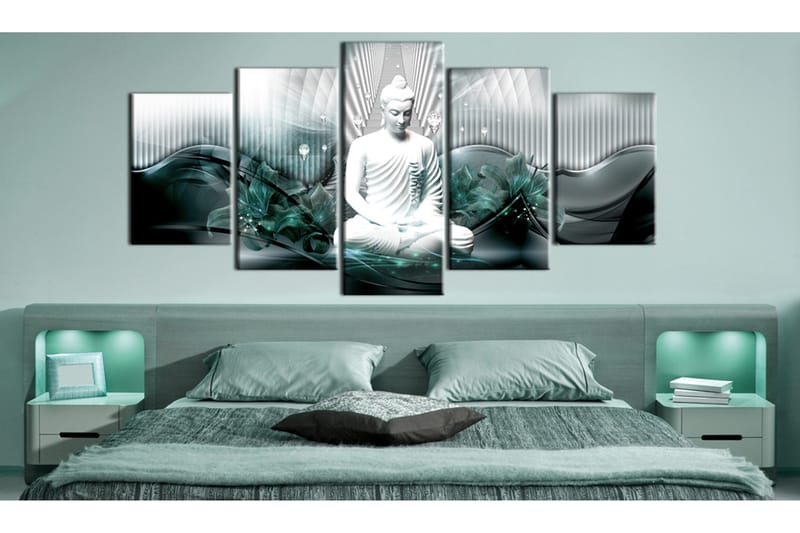 Tavla Azure Meditation 100x50 - Artgeist sp. z o. o. - Inredning & dekor - Tavlor & konst - Canvastavla
