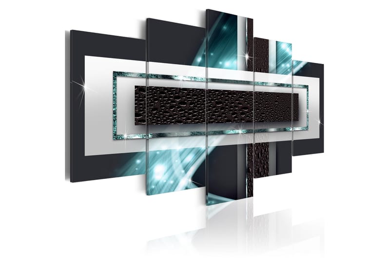 Tavla Azure Rain 100x50, Artgeist sp. z o. o.