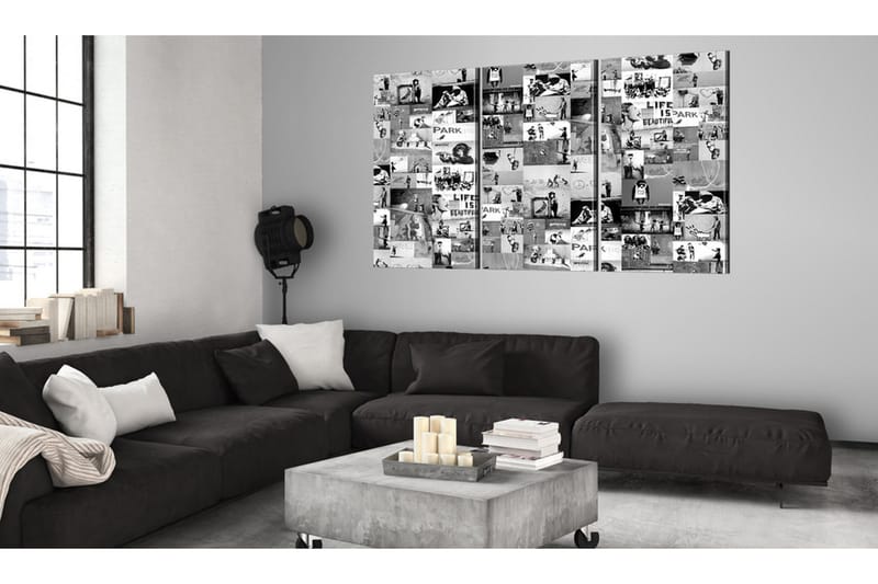 Tavla Banksy Graffiti Collage Iii 120x80 - Artgeist sp. z o. o. - Inredning & dekor - Tavlor & konst - Canvastavla