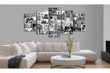 Tavla Banksy Graffiti Collage Iv 100x50 - Artgeist sp. z o. o. - Inredning & dekor - Tavlor & konst - Canvastavla