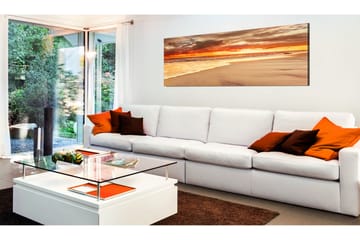 Tavla Beach Beatiful Sunset 135x45 - Artgeist sp. z o. o. - Inredning & dekor - Tavlor & konst - Canvastavla