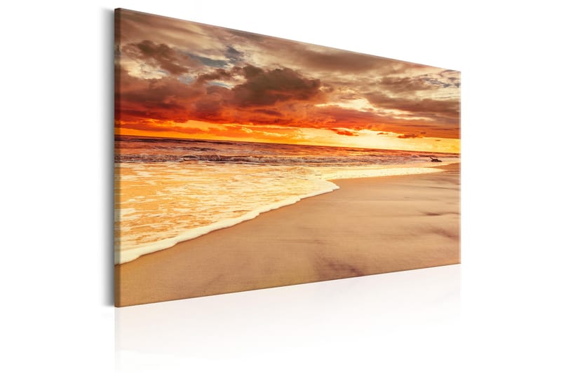 Tavla Beach Beatiful Sunset Ii 90x60, Artgeist sp. z o. o.