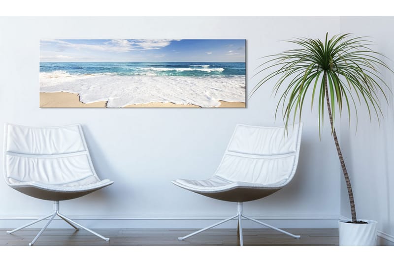 Tavla Beach On Captiva Island 150X50 Blå|Flerfärgad|Vit - Artgeist sp. z o. o. - Inredning & dekor - Tavlor & konst - Canvastavla