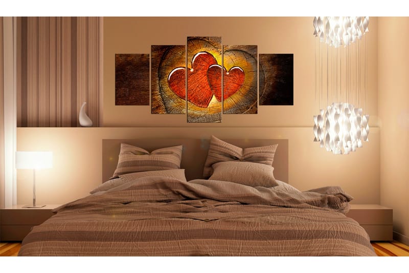 Tavla Beating Of Your Heart 100x50 - Artgeist sp. z o. o. - Inredning & dekor - Tavlor & konst - Canvastavla