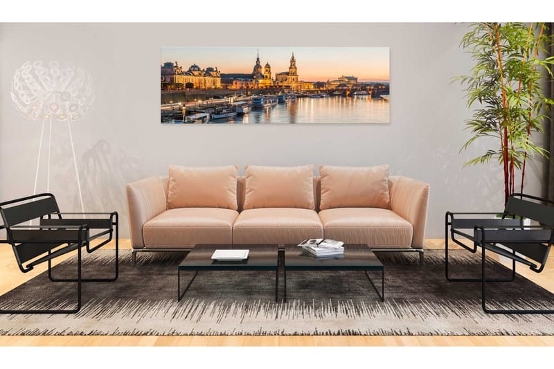 Tavla Beautiful Dresden 120x40 - Artgeist sp. z o. o. - Inredning & dekor - Tavlor & konst - Canvastavla