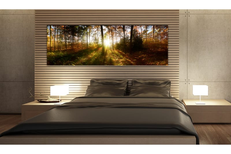 Tavla Beautiful Forest 135x45 - Artgeist sp. z o. o. - Inredning & dekor - Tavlor & konst - Canvastavla