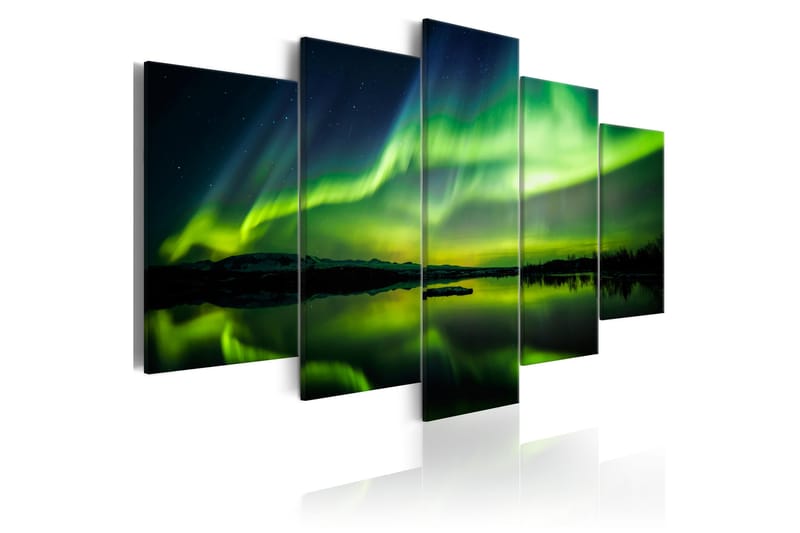 Tavla Beautiful Glow Ii 200X100 Grön|Flerfärgad - Artgeist sp. z o. o. - Inredning & dekor - Tavlor & konst - Canvastavla