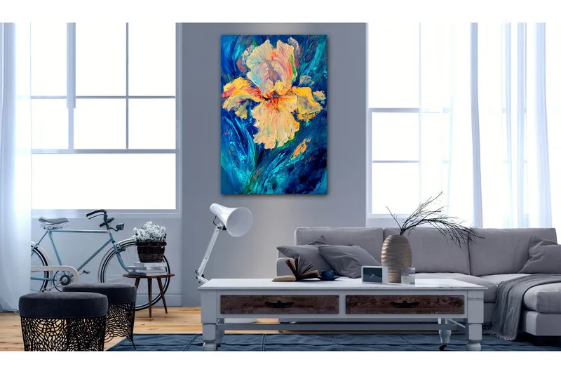 Tavla Beautiful Iris 80x120, Artgeist sp. z o. o.