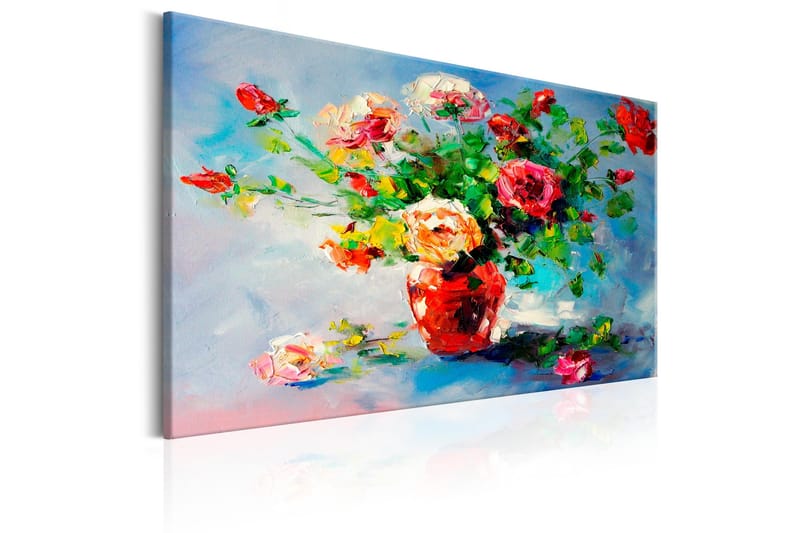 Tavla Beautiful Roses 90x60 - Artgeist sp. z o. o. - Inredning & dekor - Tavlor & konst - Canvastavla