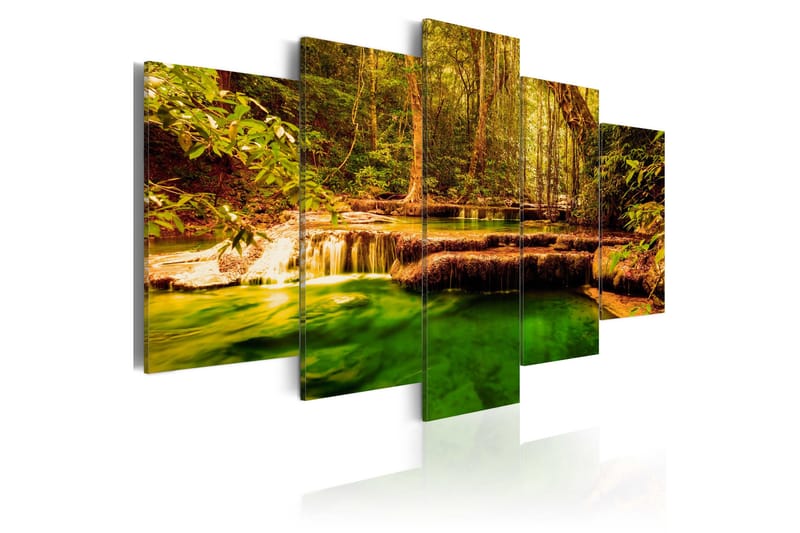 Tavla Beauty Of Nature Waterfall 100x50, Artgeist sp. z o. o.