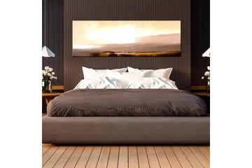 Tavla Beginning Of The End 1 Part Beige Narrow 150x50 - Artgeist sp. z o. o. - Inredning & dekor - Tavlor & konst - Canvastavla