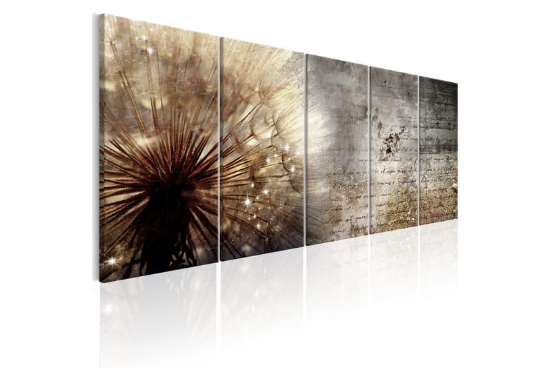 Tavla Beige Dandelion 225x90, Artgeist sp. z o. o.