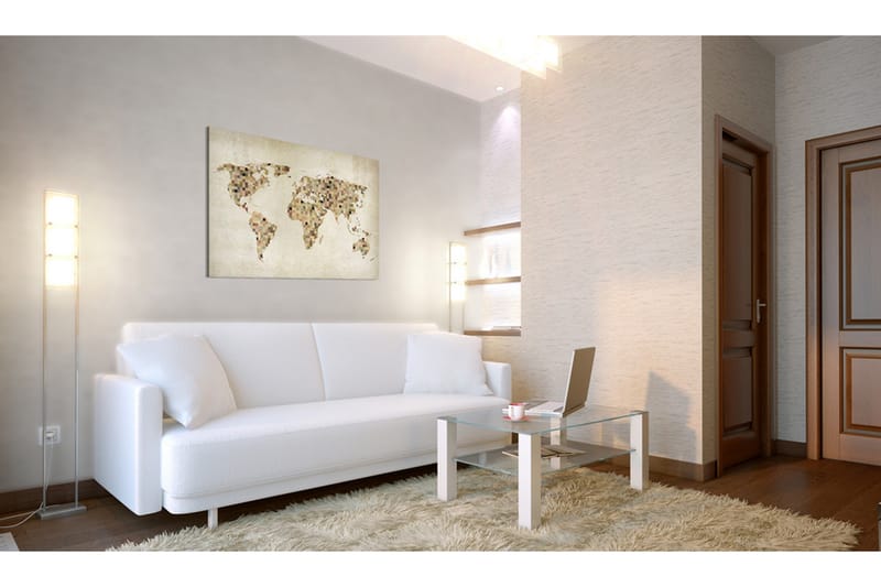 Tavla Beige Nyanser Av Världen 60X40 Flerfärgad|Beige - Artgeist sp. z o. o. - Inredning & dekor - Tavlor & konst - Canvastavla