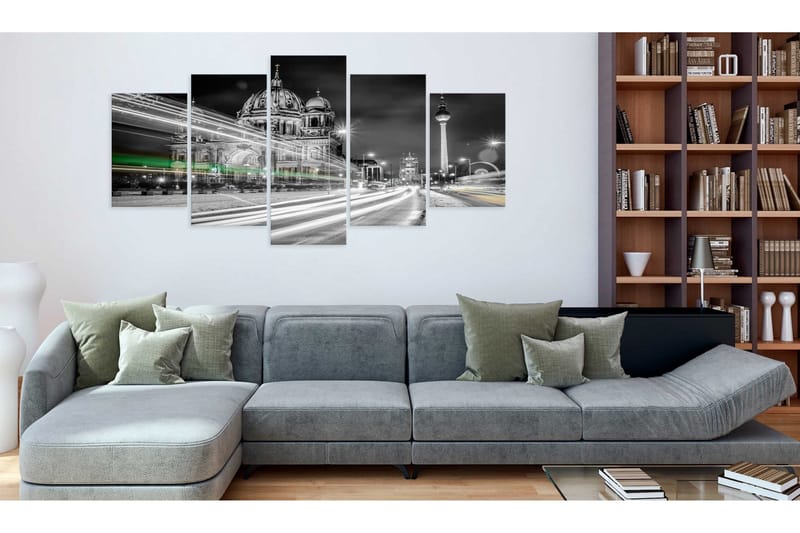 Tavla Berlin At Night 100x50 - Artgeist sp. z o. o. - Inredning & dekor - Tavlor & konst - Canvastavla