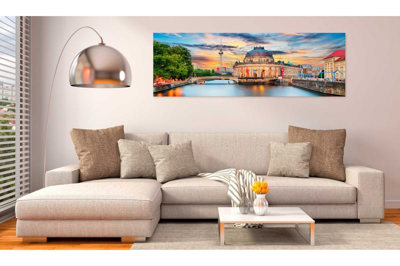 Tavla Berlin: Museum Island 150x50 cm - Inredning & dekor - Tavlor & konst - Canvastavla
