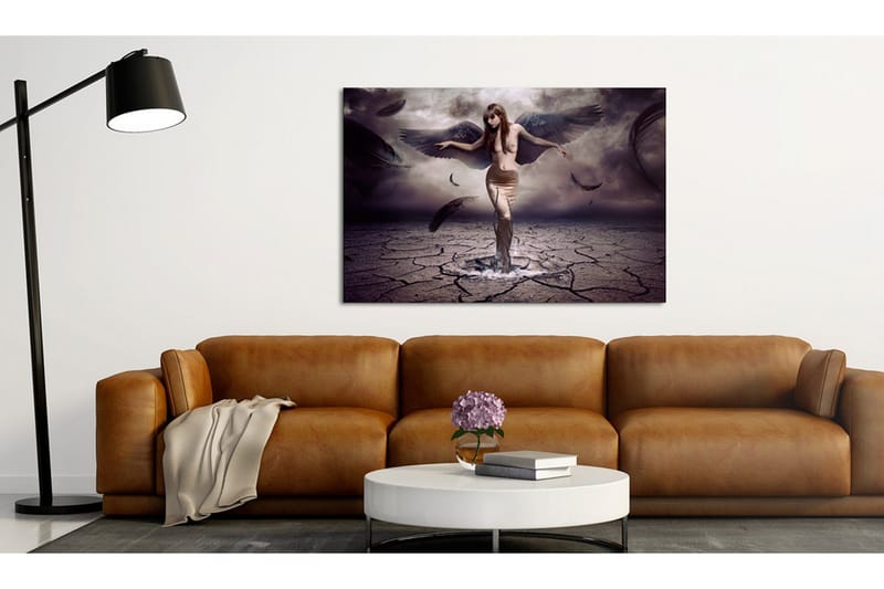 Tavla Black angel 120x80 - Artgeist sp. z o. o. - Inredning & dekor - Tavlor & konst - Canvastavla