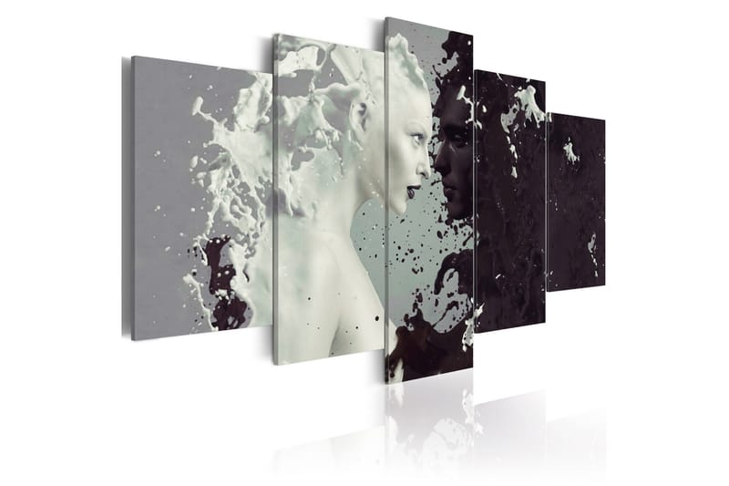 Tavla Black Or White? 5 Pieces 200x100, Artgeist sp. z o. o.