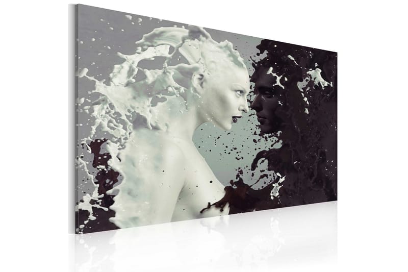 Tavla Black Or White? 90x60, Artgeist sp. z o. o.