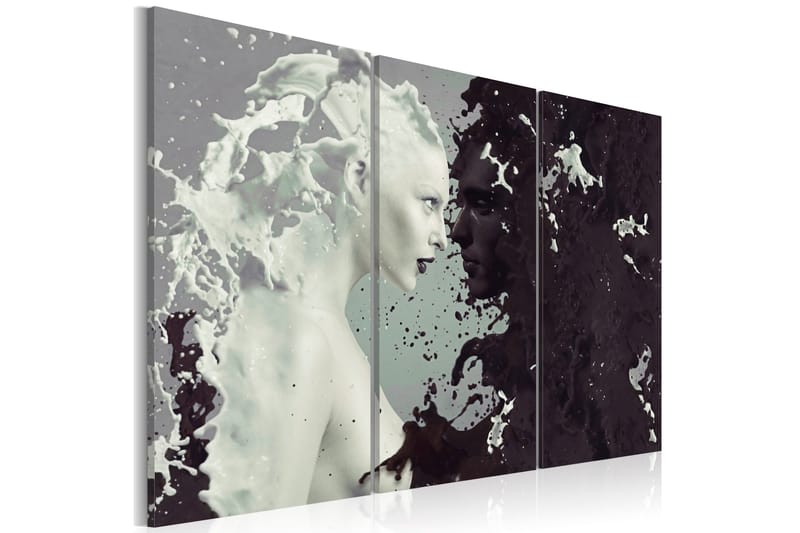 Tavla Black Or White? Triptych 120x80, Artgeist sp. z o. o.