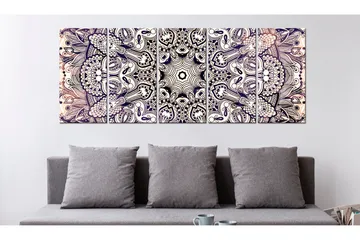 Tavla Black-White Hypnosis 200x80 - Artgeist sp. z o. o. - Inredning & dekor - Tavlor & konst - Canvastavla