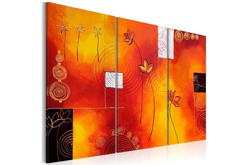 TAVLA Blomstrar 90x60 - Artgeist sp. z o. o. - Inredning & dekor - Tavlor & konst - Canvastavla