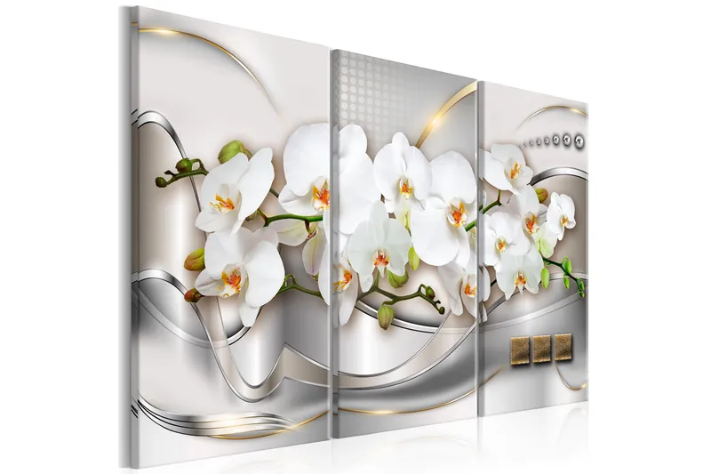 Tavla Blooming Orchids 120x80 - Artgeist sp. z o. o. - Inredning & dekor - Tavlor & konst - Canvastavla
